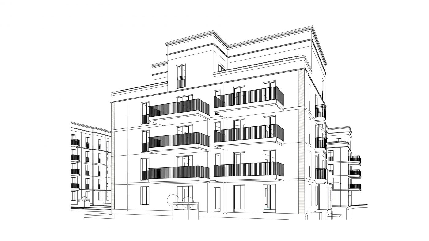 Wabe-Plan Architektur Europaviertel Wohnungsbau FFM