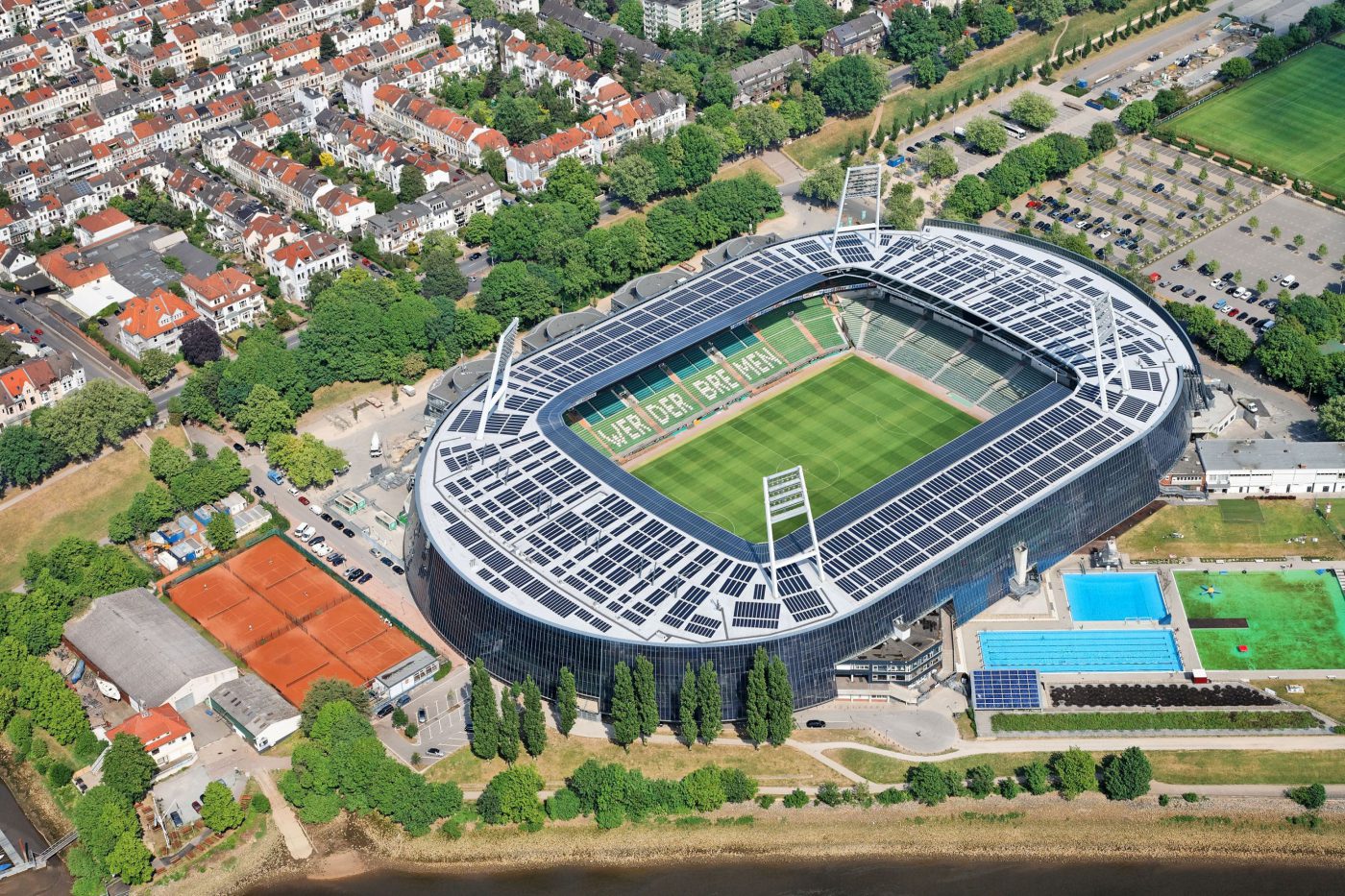 Wabe-Plan Architektur Weser-Stadion Bremen