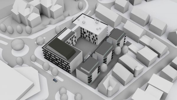 Wabe-Plan Architektur Seniorenzentrum Plochingen Revit 3D