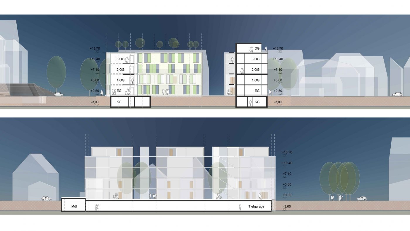 Wabe-Plan Architektur Seniorenzentrum Plochingen Revit 3D