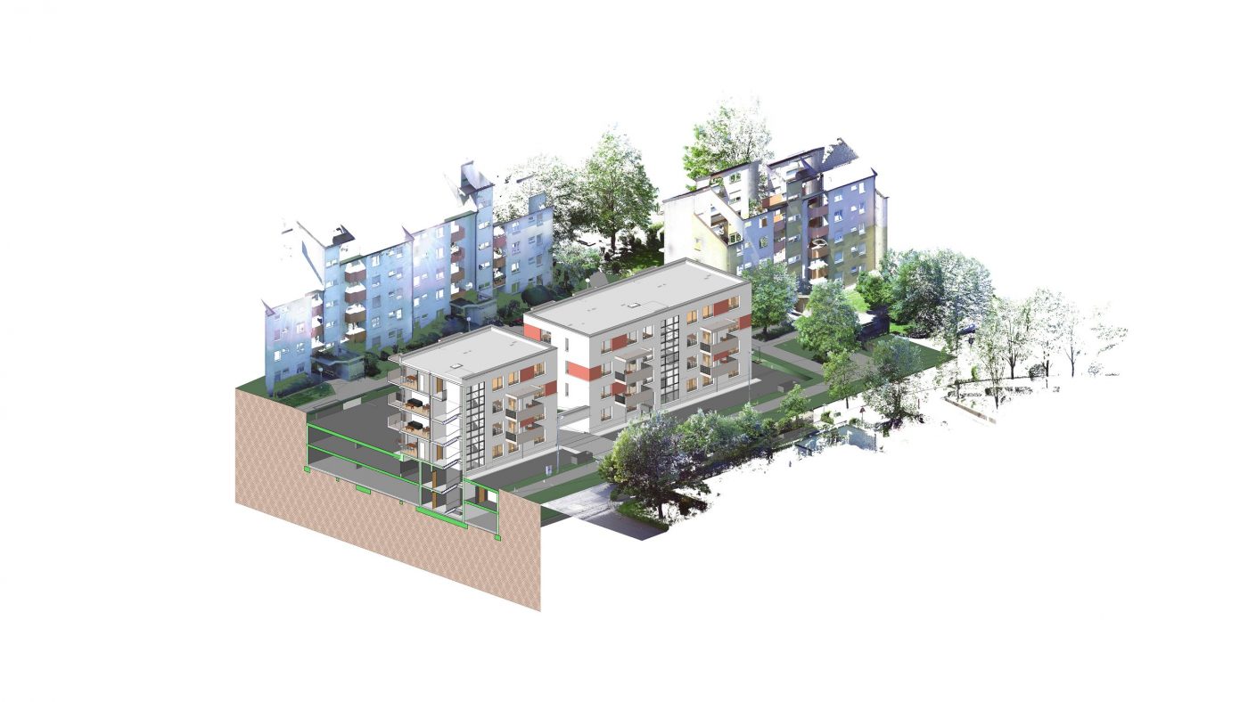 Wabe-Plan Architektur UWS Wohnungsbau Ulm