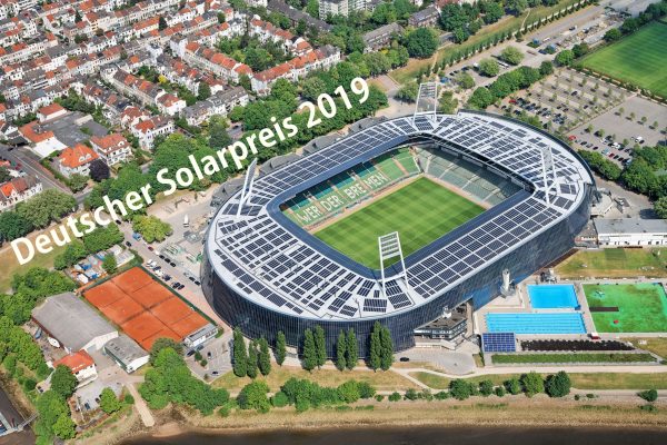 Wabe-Plan Architektur Weser-Stadion Bremen Deutscher Solarpreis
